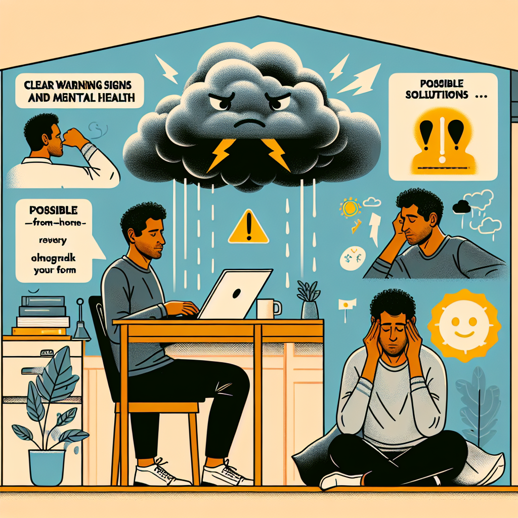 Teletrabajo y salud mental: señales de alerta y soluciones