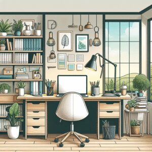 Crear un espacio de trabajo ideal para estudiar y trabajar