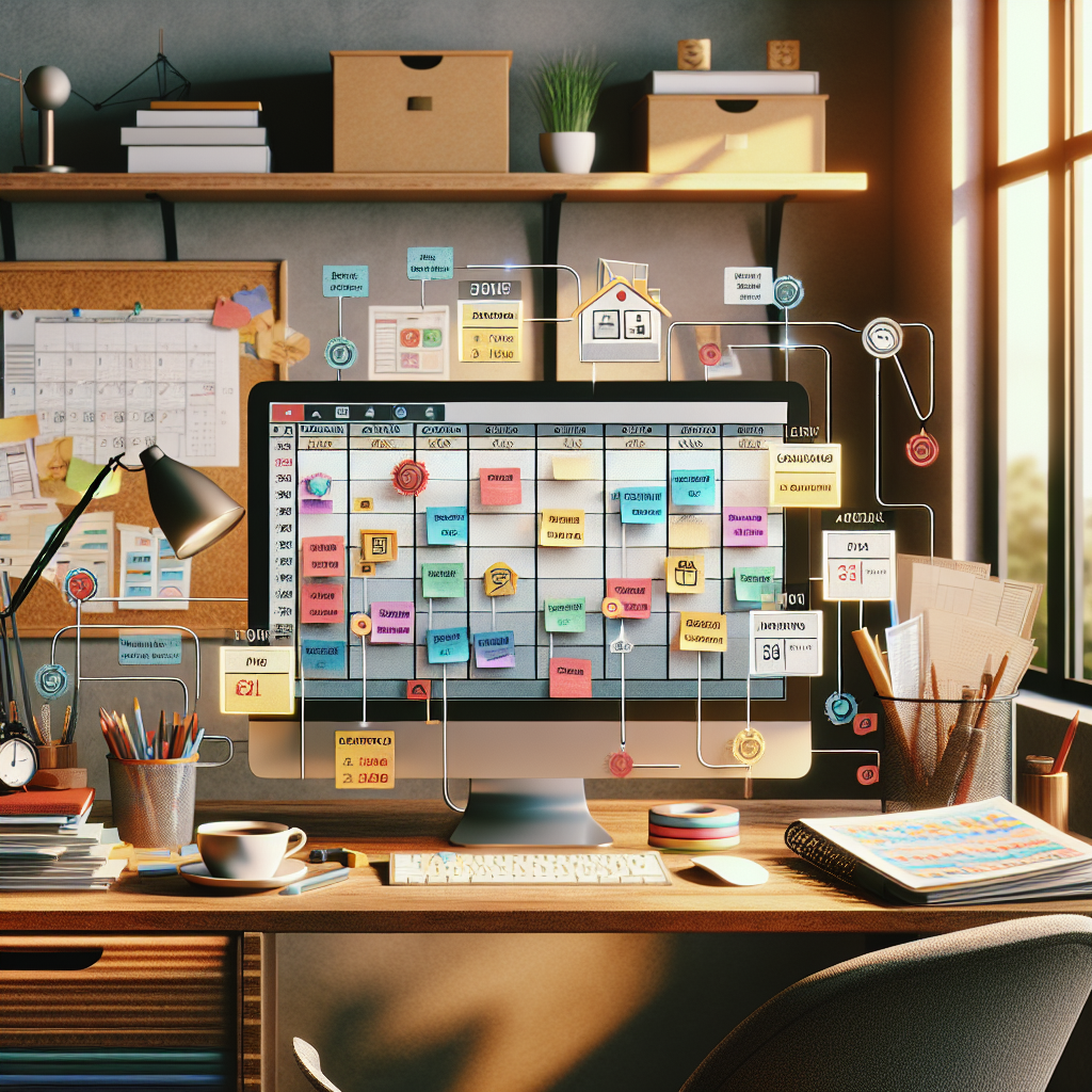 Productividad Remota: Automatiza Calendario y Tareas en Home Office